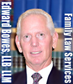 Edward E. Bowes brings over 30 years experience  to his work with family and matrimonial  law clients