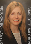 Charlotte Salomon, Personal Injury / ICBC claims lawyer  in downtown Victoria