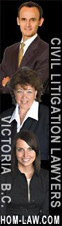 3 Victoria  BC Litigators - Lorenzo Oss-Cech, , Bari Marlatt, Misty Hillard - with extensive  experience in  buidling-constrrucition/leaky-condo litigation, securies litigation, personal injury / brain injury  ICBC insurance disputes and employment law including wrongful dismissall,  WCB appeals