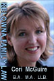 Cori McGuire, Kelown Family Lawyer