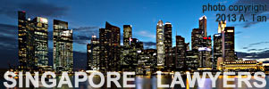 Night panorama of Singapore downtown buildings by photographer Tan for Robert Leong, who has an office in Singapore as well as his main office in Vancouver, click for more info of his Asian  practice 