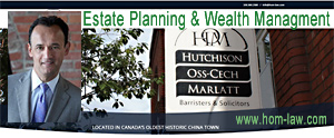 Lorenzo Oss-Cech, BSc LLB, estate planning & wealth managment options -lawyer with offices of Hutchison Oss-Cech Marlatt