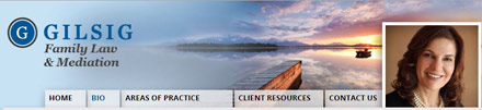 Marla Gilsig, family lawyer and mediator for Vancouver west side clients - CLICK TO WEBSITE Gilsig.ca