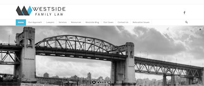Westside Family law photo of Burrard Bridge, in Vancouver, click to their website