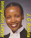 Jane Rukaria, called to both Kenya Bar and BC Canada Bar, fluent inEnglish and Swahili  - focus on immigration & refugee law